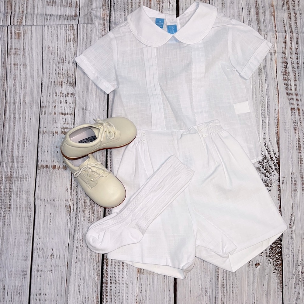Beautiful boys christening outfit